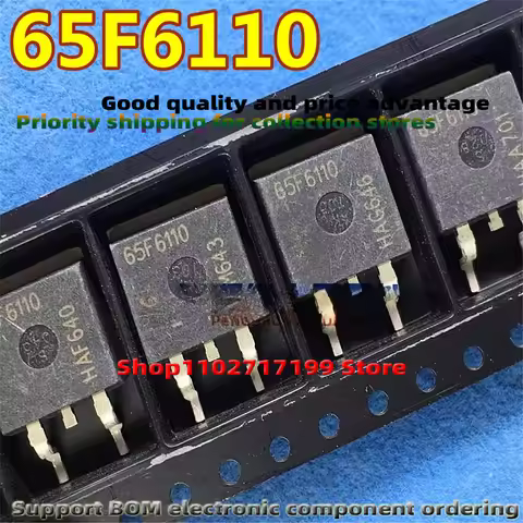 10PCS/LOT 65F6110 65F6110A IPB65R110 TO263 MOSFET
