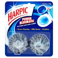 Harpic Power Bluematic In-Cistern Toilet Bowl Cleaner (2 x 50g)