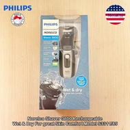 Philips® Norelco Shaver 3800 Rechargeable Wet &amp; Dry For great Skin Comfort Medel S3311/85 ฟิลิปส์ เครื่องโกนหนวดไฟฟ้า