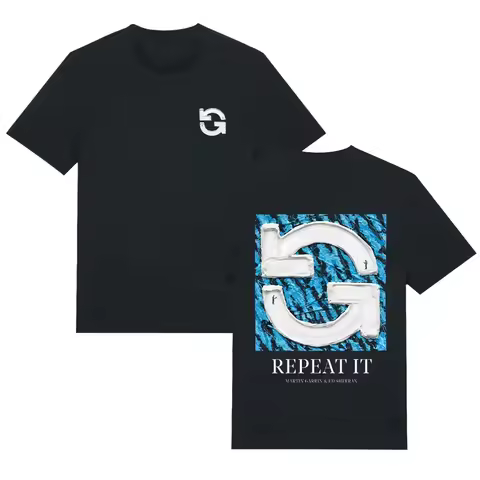 Garrix Ed Sheeran Repeat It T Shirts High Quality Pure Cotton Short Sleeve T-shirt Men's Women's Clo