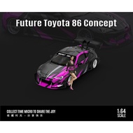 TM 1: 64 Future Toyota 86 Concept Model Car Wide Body Modified FT86 GR86