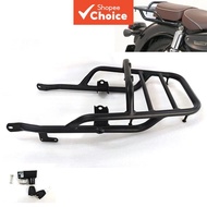 Honda Cb350 Dlx Rear Luggage Rack with Helmet Lock Motorcycle Accessories