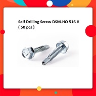 Self Drilling Screw DSM-HO 516 #10 x 5/8 / Skru Besi Bumbung / Skru Kuda Kuda ( 50 pcs )