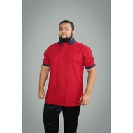 POLO SHIRT PLUS SIZE | BIG SIZE POLO SHIRT | MAROON | SIZE [3XL-9XL] | BODY 52-72 INCHES
