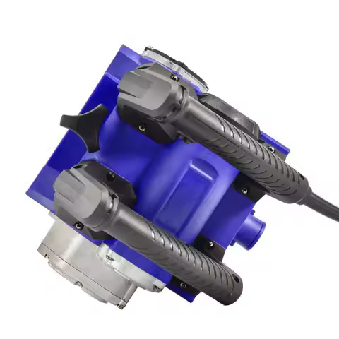 2680W Power Hand Planer Portable Roller Planer with Cable Electric Wall Planer Adjustable Depth Corr