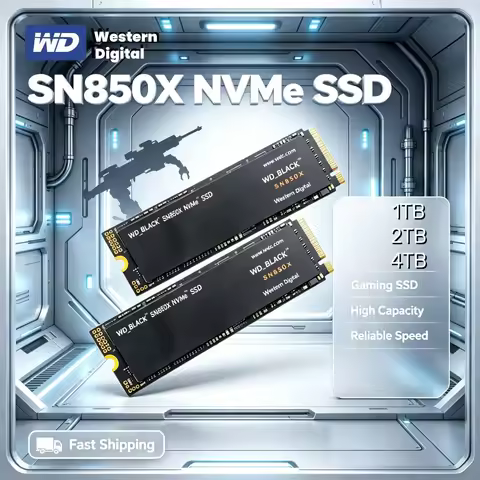 Western Digital SN850X WD BLACK SN850X 1TB 2TB 4TB M.2 2280 PCIe4 NVMe SSD Stable High Speed Storage