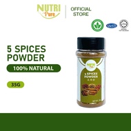 Nutri Pure 5 Spices Powder 35g | Serbuk Perasa Lima Rempah (Halal)