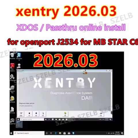 xentry 2026.03 Passthru/XDOS full software DAS DTS Monaco EPC WIS veidam.o Starfinder For MB STAR sd