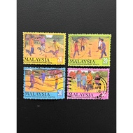 Children’s Traditional Games (Series II) 2000 - Complete 4v used stamp 115