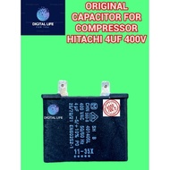 ORIGINAL CAPACITOR FOR COMPRESSOR HITACHI 4UF 400V