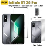 สําหรับ Infinix GT 30 Pro กระจกนิรภัยป้องกันหน้าจอ Infinix GT 20 Pro GT 10 Pro ฟิล์มเลนส์กล้อง + ฟิล