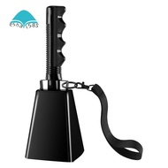 9 Inch Cowbells Metal Cowbell with Handle for Sporting, Football Games Musical Instrument