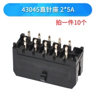 MX3.0 Conector Dupla Fila Única Fila Plug 43025 Casca De Goma 43045 Prata Direta Conector De Termina