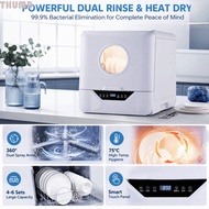 THUMB High‑low Temperature Disinfection Dishwasher, 4 - 6 Sets of Household Capacity Capacity: 61 - 