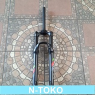 MTB FORK 26" XLR8 28.6 BLACK COIL T.120 ONLY DISC BRAKE Bicycle Spare Parts