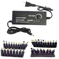 Adjustable Power Supply AC to DC 3V 24V 9W 72W Plug Universal Adapter EU US with 8 Tips Connectors  