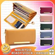 CC CONCEPT Korea FOREVER YOUNG Purse Women Bifold Wristlet Long Wallet Woman Pouch Clutch Quality Do