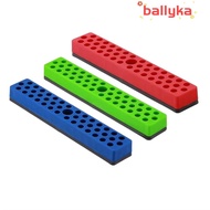 BALLYKA Screwdriver Bit Storage Organizer, Plastic+Magnetic 43 Holes Magnetic Hex Bit Holder Organiz