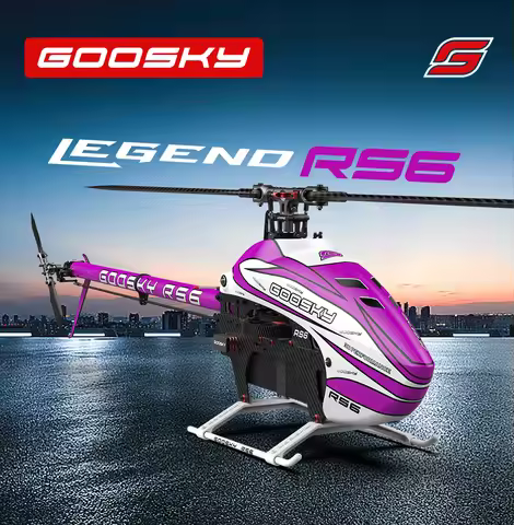 Goosky LEGEND RS6 600 3D Flybarless RC Helicopter Kit BAF060007 | 600-Class Professional 6CH 3D Aero