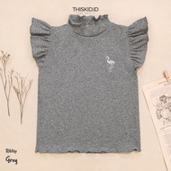 RIB TOP FLAMINGO & DAISY | Atasan Anak Perempuan