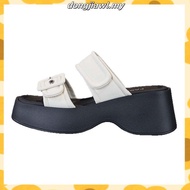 NYC Kasut Perempuan Casey Slip-On Wedges Sandal -N72413-TF02SV-1-BLACK
