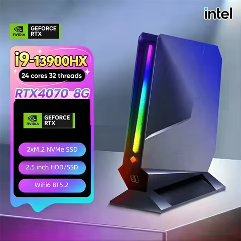 Topton Gaming Mini PC F10 NVIDIA RTX 4070 4060 8G Intel Core I9 13900HX 12900H I7 12700H Windows 11