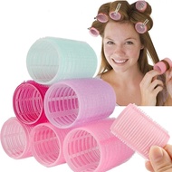 Self-Grip Hair Rollers Heatless Hair Curler DIY Styling Tools Hair Dressing Curlers Jumbo Size Stick