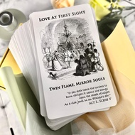 [Romeo & Juliet] Love Oracle Cards Deck, Tarot Cards with Meaning on Them, Oracle Deck Answers All A