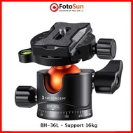 K&F tripod Ballhead heavy duty 16 / 12kg payload