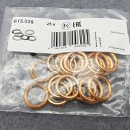 N0138157  25X Engine Oil Pan Drain Plug Kit Fit For V-W Je-tta Golf CC PASSAT AU-DI Q3 Q5 Q7 TT 8130