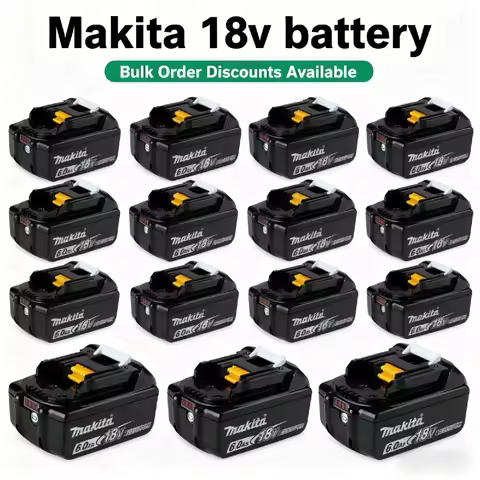 Makita battery, 18V 6.0Ah rechargeable lithium battery, Makita 18V BL1840, BL1830, BL1850, BL1850B o