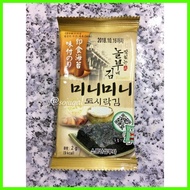✫ ⚕ Kimnori Sambuja Korean Mini DoSiRak Gim Roasted Laver Seaweed 2gx10