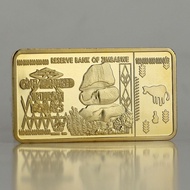 Zimbabwe 100 Billion Collection Commemorative Square 26/3/24