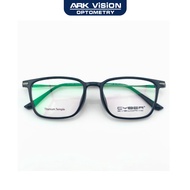 Cyber Eyework CB10788F 52 Series Eyeglasses👓 | Malaysian Titanium Frame Square Reshape Low-Key Textu