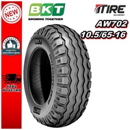 ยางรถอุตสาหกรรมและการเกษตร ขนาด 10.5/65-16 รุ่น AW702 ชนิด TL ยี่ห้อ BKT