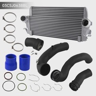 Performance Intercooler Tube & Fin +Charge Pipe Kit For BMW 535i F07/F10/F11 640i F12/F13 740i F01 N