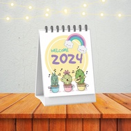 2024 Calendar - Desk Calendar - MINI Desk Calendar