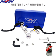 NISSIN MASTER PUMP SET UNIVERSAL YAMAHA Y15ZR R25 LC135 5S Y125ZR Y125Z RS150 Motorcycle Accessories