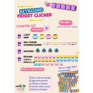 KEYBOARD FIDGET CLICKER | RESELLER PACKAGE | BUNDLE | | 3DPRINT