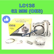 LC 135 RACING BLOCK SET 62MM OES LC 135 OES BLOK 62MM RACE OES LC135 BLOCK ASSY RACING 62 MM LC135 B