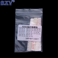 16 Values SMD Capacitor Kit - 0201 0402 MLCC Assortment Box Each 40PCS (10pF-10μF)