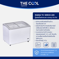 รุ่น Diana TC325CG LEDความจุ 11.5 คิว The Cool ตู้แช่ไอศครีม ตู้แช่แข็งฝากระจก ตู้แช่ไอติม ตู้แช่ไอศกรีม