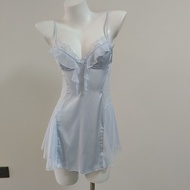 Satin Casual Gather Sling Nightdress