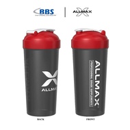 ALLMAX Shaker Bottle (700ml) - BPA-FREE Bottle with Vortex Mixer, Leak-Proof Shaker