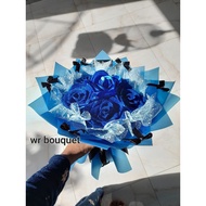 Beautiful satin ribbon bouquet, mini satin ribbon flower bouquet, viral satin ribbon bouquet / aesth