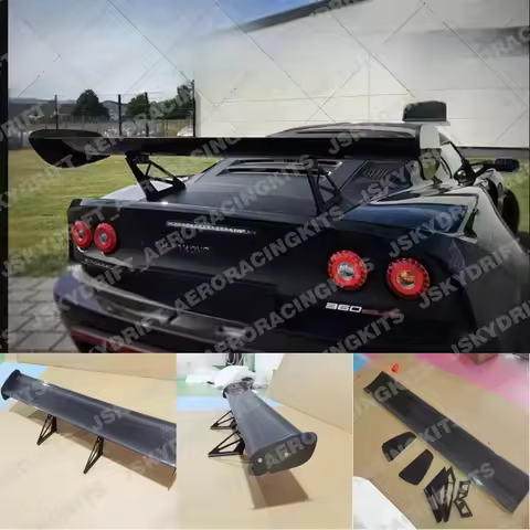 For Lotus Elise Exige 460 Carbon Fiber Rear Trunk GT Spoiler Wing Lip Diffusers
