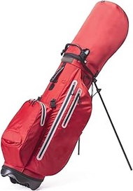 DOMINIO Portable Lightweight Golf Club Cart Bags Golf Club Carry Bags Golf Stand Bags for Men Women 35.8x14.2x7.7 Inch