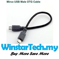 Micro Usb Male To Usb Micro Male OTG Cable 0.5M/1M/1.5M/2M/3M