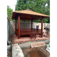 Gazebo/dp Early 3x3 Meters/gazebo Garden/gazebo saung/saung resto/saung gazebo/saung gasebo/gasebo