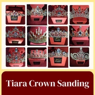 Crown pengantin Headband crown nikah tiara hair crown tunang tiara crown flower simple bridal weddin